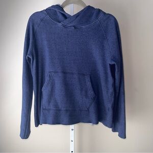 UGG Women’s Cozy Blue Pullover Hoodie Size M | Soft Fleece Lined Kangaroo Pocket